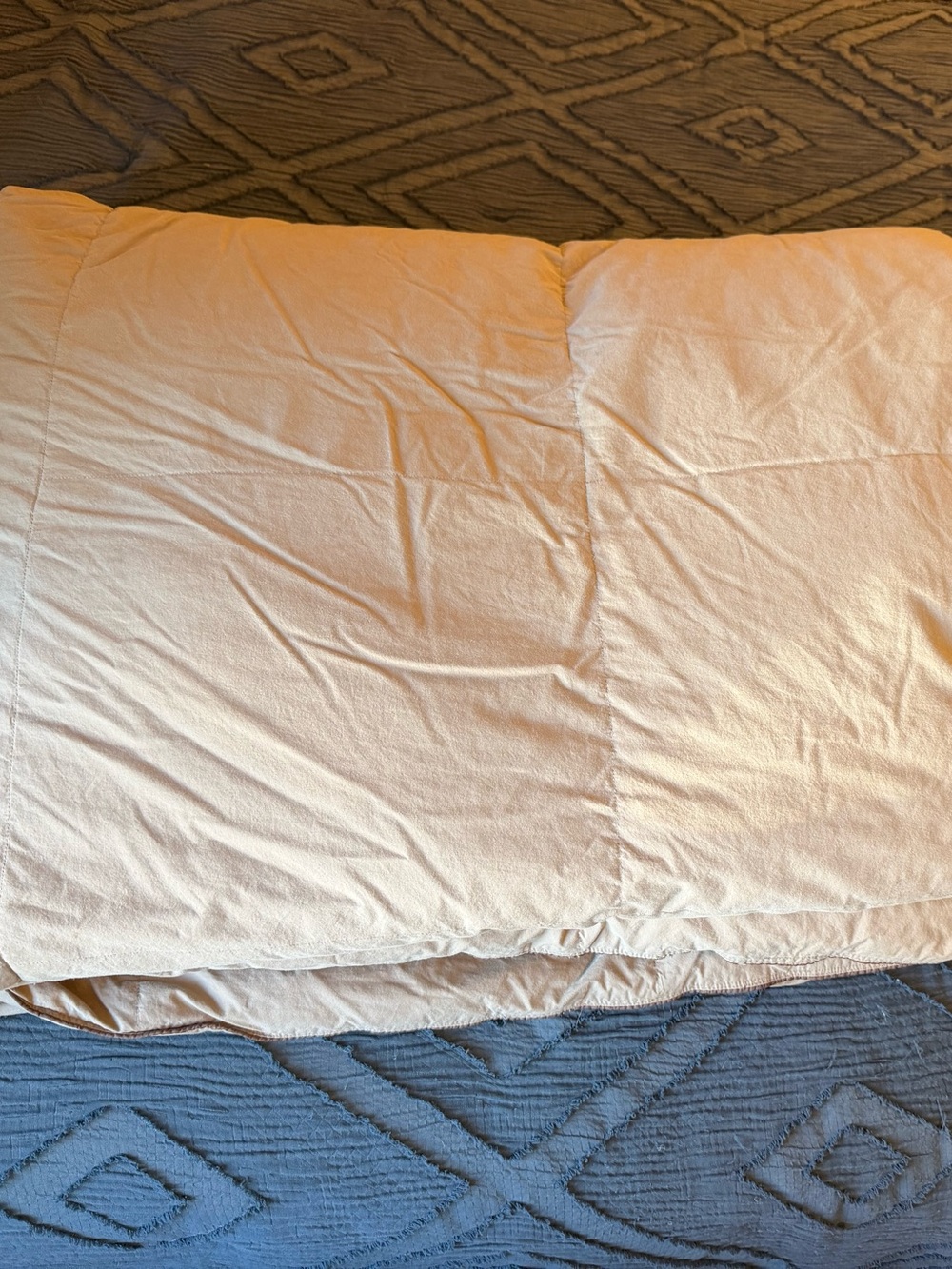 Twin size down comforter